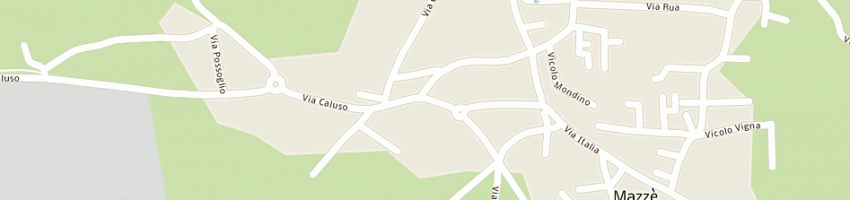Mappa della impresa monti francesco a MAZZE 