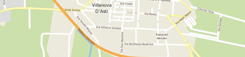 Mappa della impresa microware - software di pirrone pietro paolo e franco snc (siglabile microware a VILLANOVA D ASTI