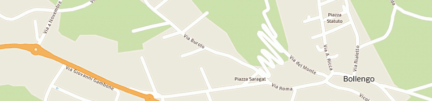 Mappa della impresa actis dana enzo walter a BOLLENGO
