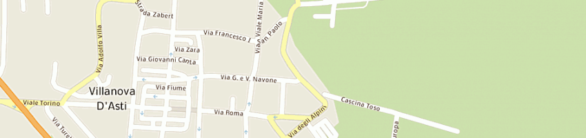 Mappa della impresa bernardi raffaele a VILLANOVA D ASTI