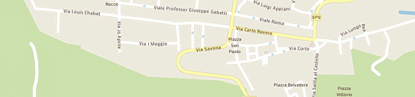 Mappa della impresa ospedale civico a DOGLIANI