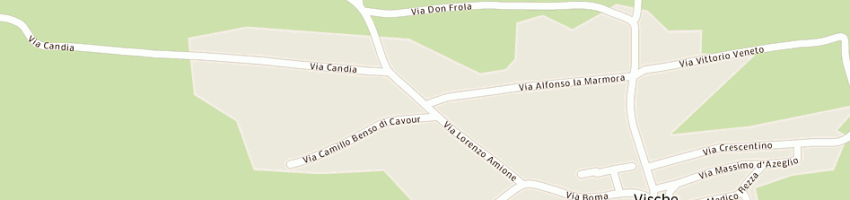 Mappa della impresa agrinord dei flli lasagna (snc) a VISCHE