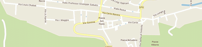 Mappa della impresa bruno francesca a DOGLIANI