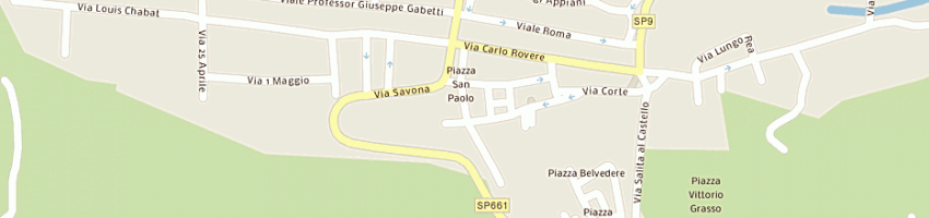 Mappa della impresa bellavena riccardo a DOGLIANI