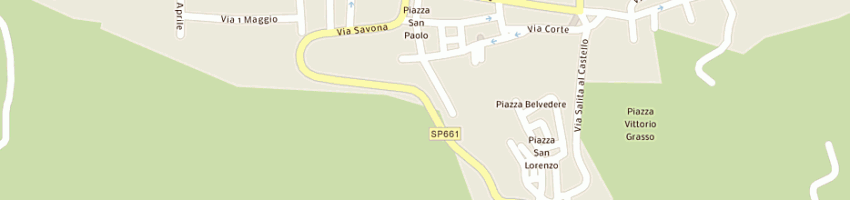 Mappa della impresa vibi di barroero g e c (sas) a DOGLIANI