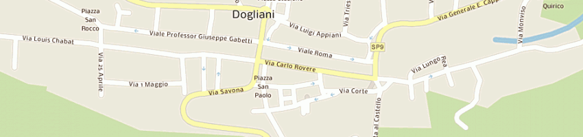 Mappa della impresa bruno oreste a DOGLIANI