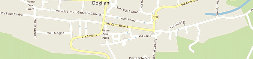Mappa della impresa la soffitta di rolando ernestina a DOGLIANI