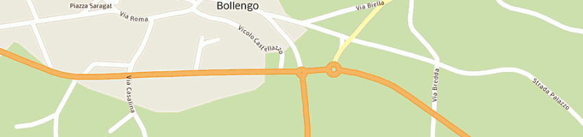 Mappa della impresa clerico davide a BOLLENGO