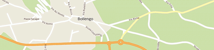 Mappa della impresa scuola elementare statale a BOLLENGO