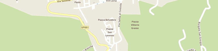Mappa della impresa casa di accoglienza buon consiglio a DOGLIANI