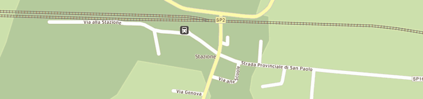 Mappa della impresa autolinee giachino a VILLANOVA D ASTI