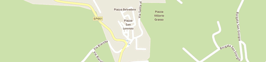 Mappa della impresa ristorante il verso del ghiottone snc a DOGLIANI