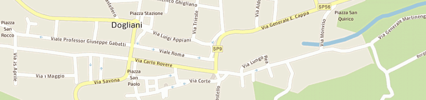 Mappa della impresa scarzello bruno a DOGLIANI