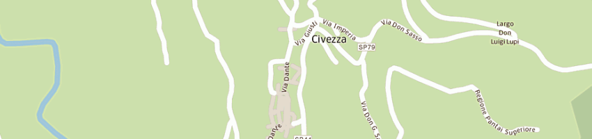Mappa della impresa lo staglio fittipaldi esterina a CIVEZZA