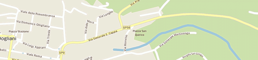 Mappa della impresa fia andrea a DOGLIANI