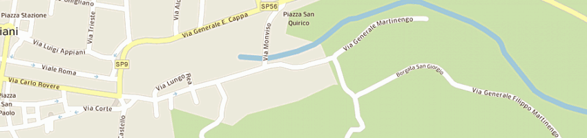 Mappa della impresa fornace s quirico di gaiero carlo e c (sas) a DOGLIANI