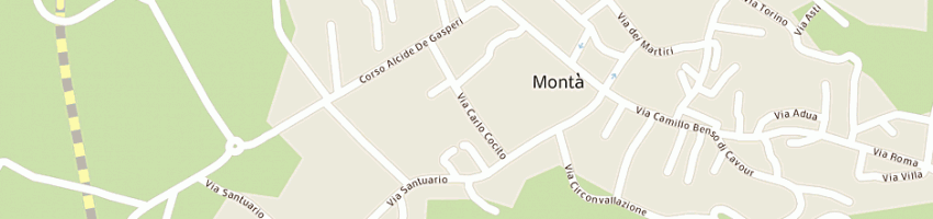 Mappa della impresa schiavo ciro a MONTA 