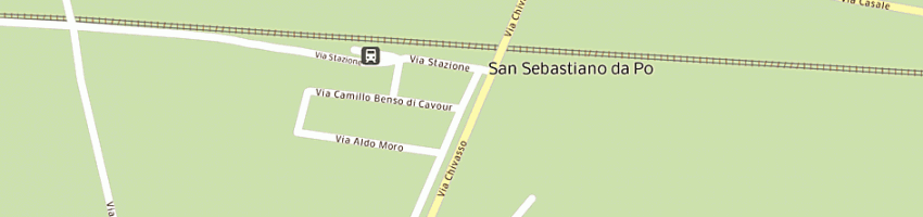 Mappa della impresa pro loco san sebastiano po a SAN SEBASTIANO DA PO
