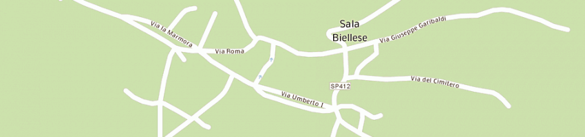 Mappa della impresa pasticceria gino massera srl a SALA BIELLESE