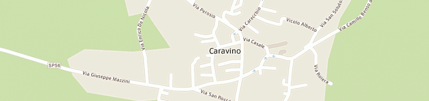 Mappa della impresa suozzo critelli antonietta a CARAVINO