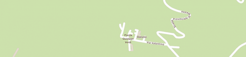 Mappa della impresa castello di masino-fai -fondo per l ambiente italiano a CARAVINO