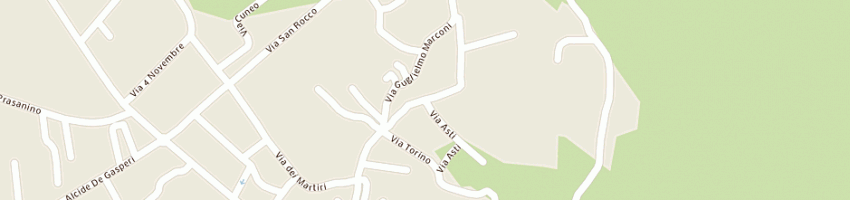 Mappa della impresa calorio francesco a MONTA 