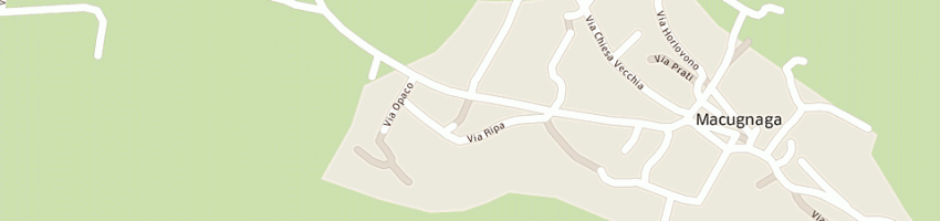 Mappa della impresa funivie macugnaga monte rosa (spa) a MACUGNAGA