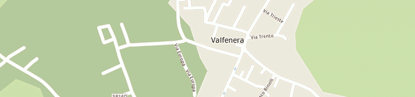 Mappa della impresa sodero lino e c snc a VALFENERA