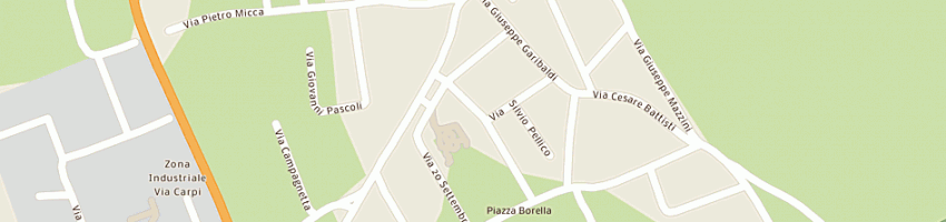 Mappa della impresa vesti facile di rizzo anna maria a RONDISSONE