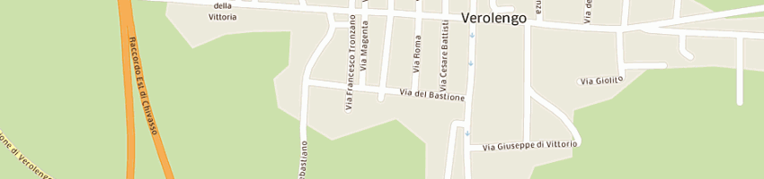 Mappa della impresa berardi gaetano a VEROLENGO