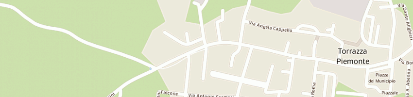 Mappa della impresa la torrazza (srl) a TORRAZZA PIEMONTE