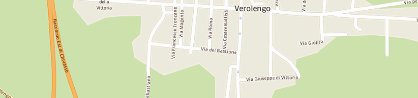 Mappa della impresa cusumano francesco a VEROLENGO