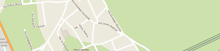 Mappa della impresa trattoria sant'antonio di sabatino patrizia a RONDISSONE