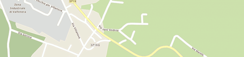 Mappa della impresa brun ermanno a VALFENERA