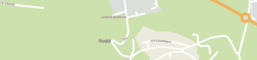 Mappa della impresa birello marco a RODDI
