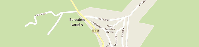 Mappa della impresa gp consulting srl a BELVEDERE LANGHE