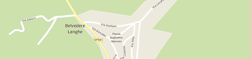 Mappa della impresa venturino stefania a BELVEDERE LANGHE