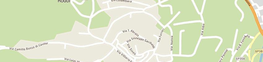 Mappa della impresa barroero giuseppe di barroero carlo e mauro snc a RODDI
