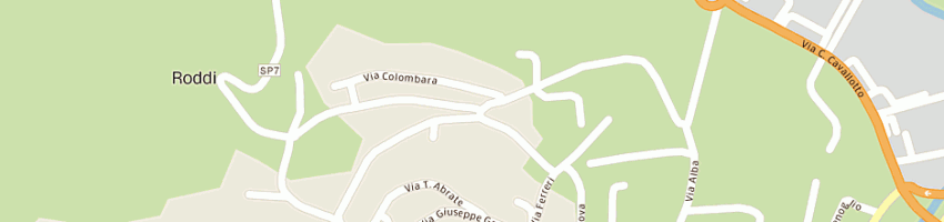 Mappa della impresa isal a RODDI