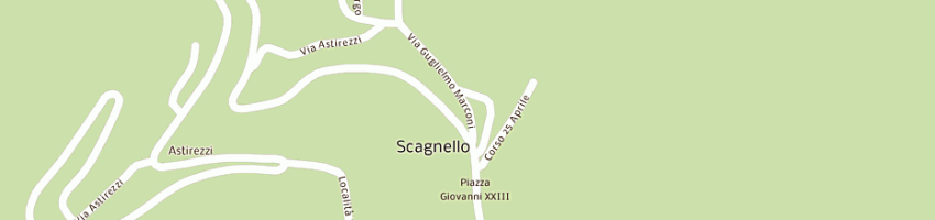 Mappa della impresa scuole elementari a SCAGNELLO