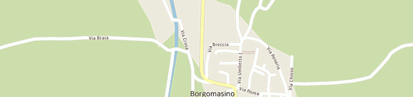 Mappa della impresa romano adriano a BORGOMASINO
