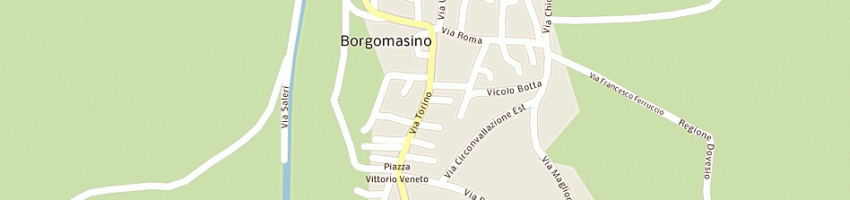 Mappa della impresa bressanello rinaldo a BORGOMASINO