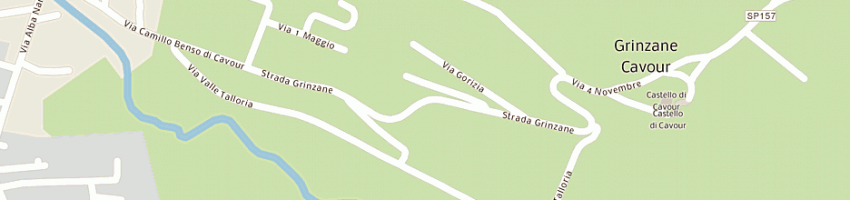 Mappa della impresa farinetti celestino (sas) a GRINZANE CAVOUR