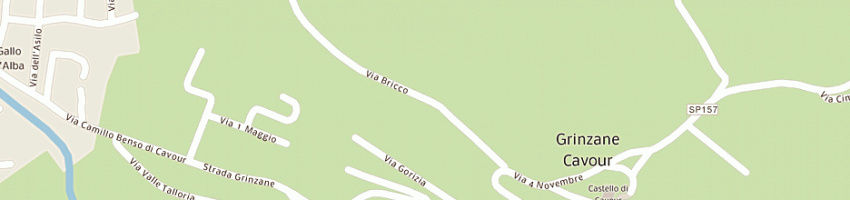 Mappa della impresa ordine dei cavalieri del tartufo dei vini di alba a GRINZANE CAVOUR