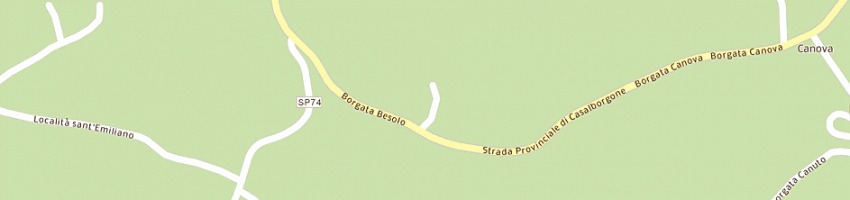 Mappa della impresa massaia piero a ARAMENGO