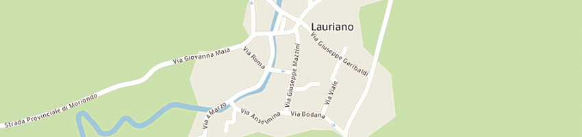 Mappa della impresa autotrasporti cadei di cadei riccardo e c - snc a LAURIANO