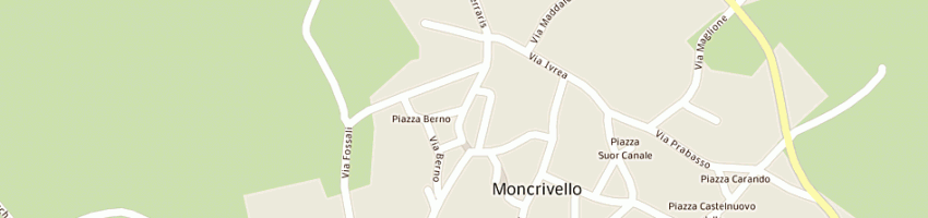 Mappa della impresa congregazione suore santa maria di loreto a MONCRIVELLO