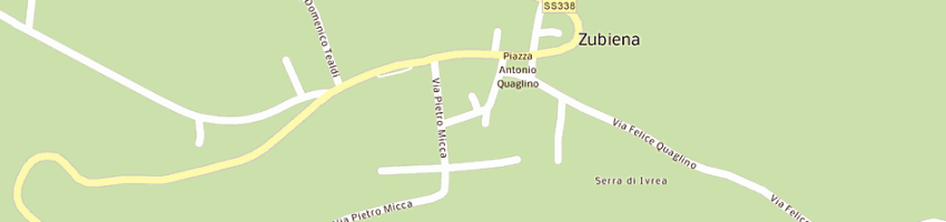 Mappa della impresa dottorini silvana a ZUBIENA