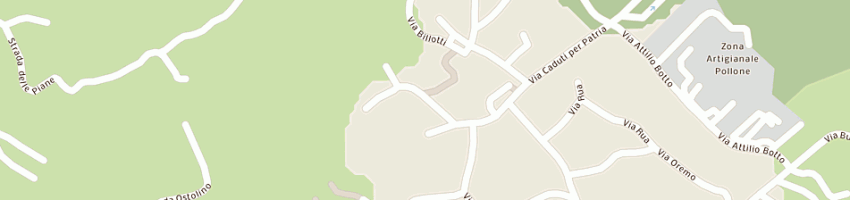Mappa della impresa dovana luciano a POLLONE