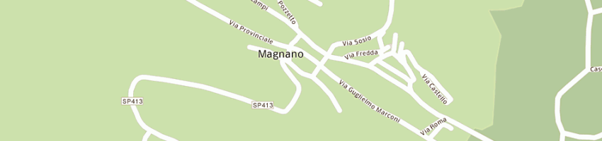 Mappa della impresa comune di magnano centro culturale sosio a MAGNANO